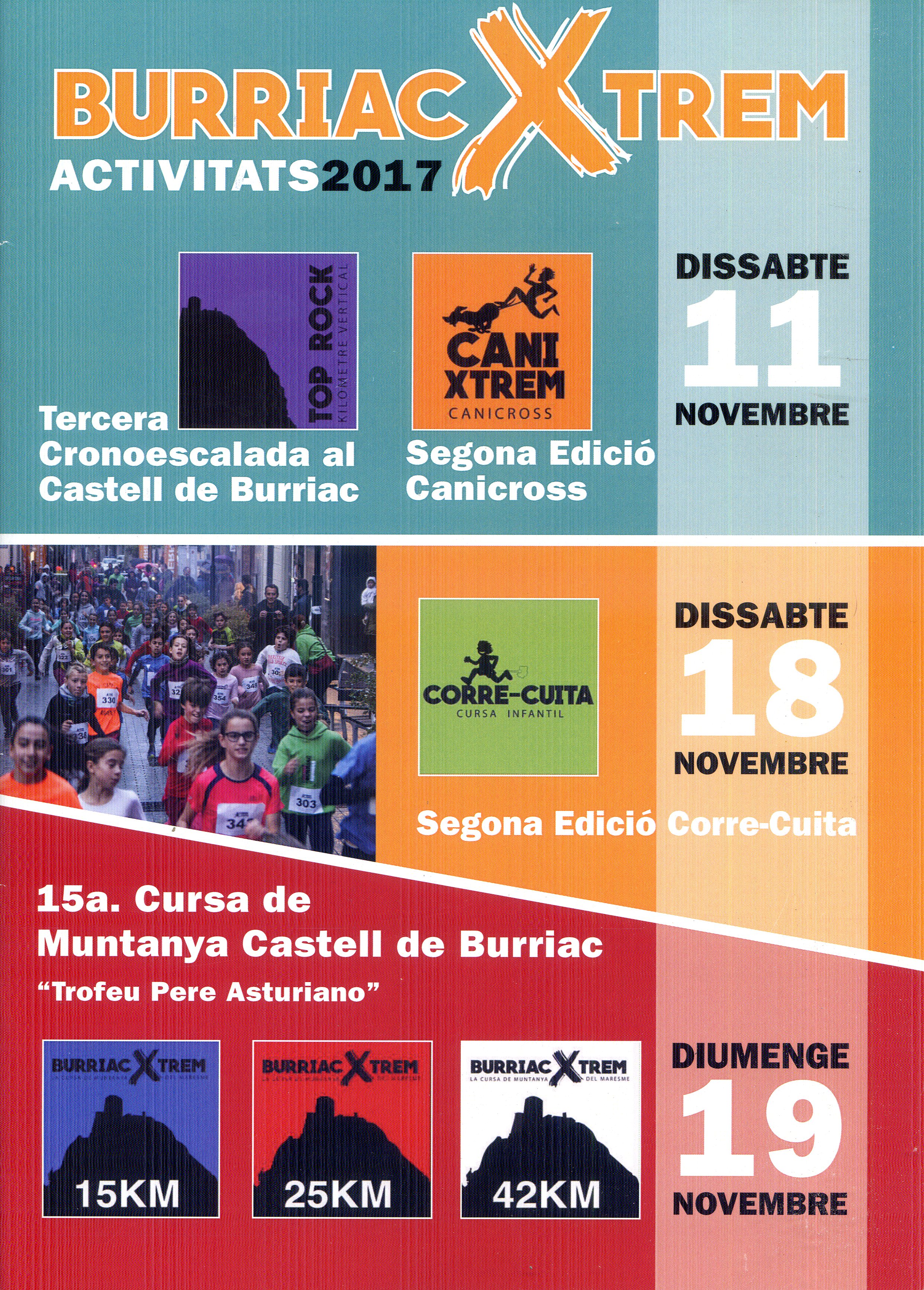 Burriac Xtrem : activitats 2017 - Portada